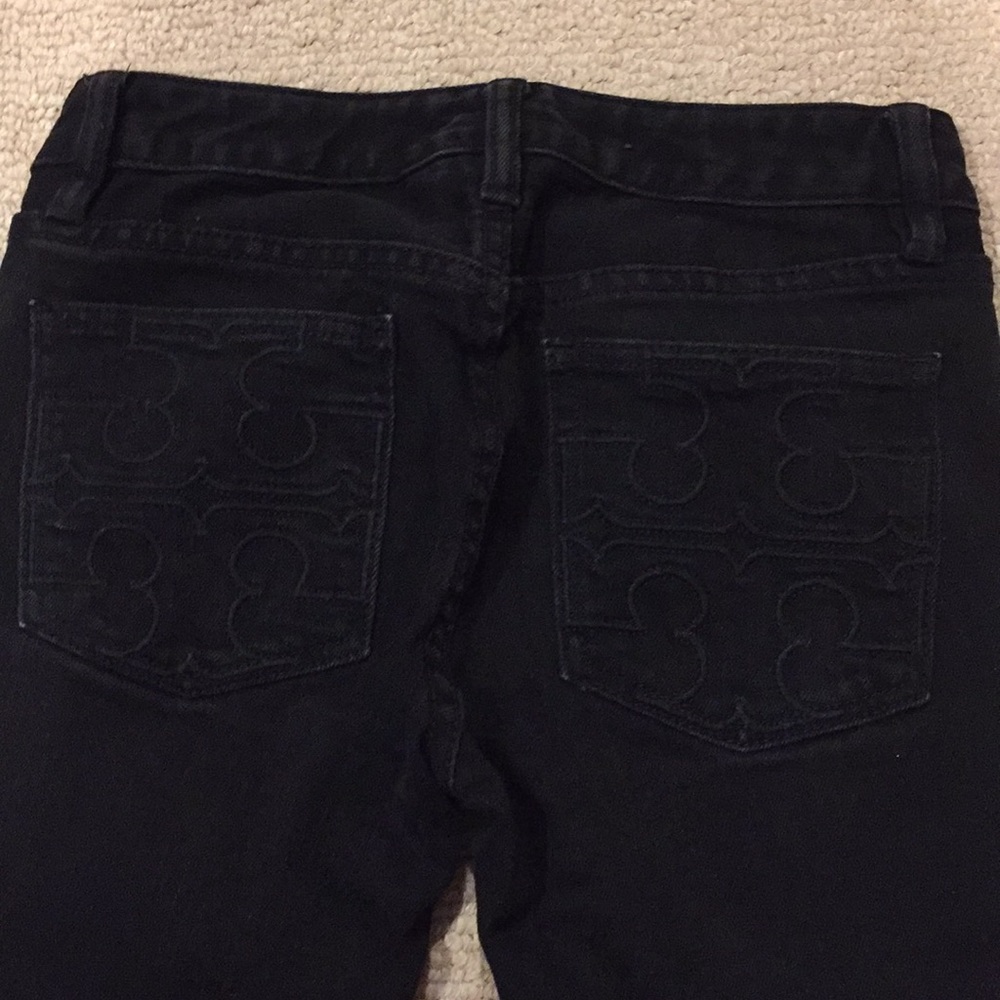 Must-have Tory Burch super skinny black jeans!! - Picture 3 of 5